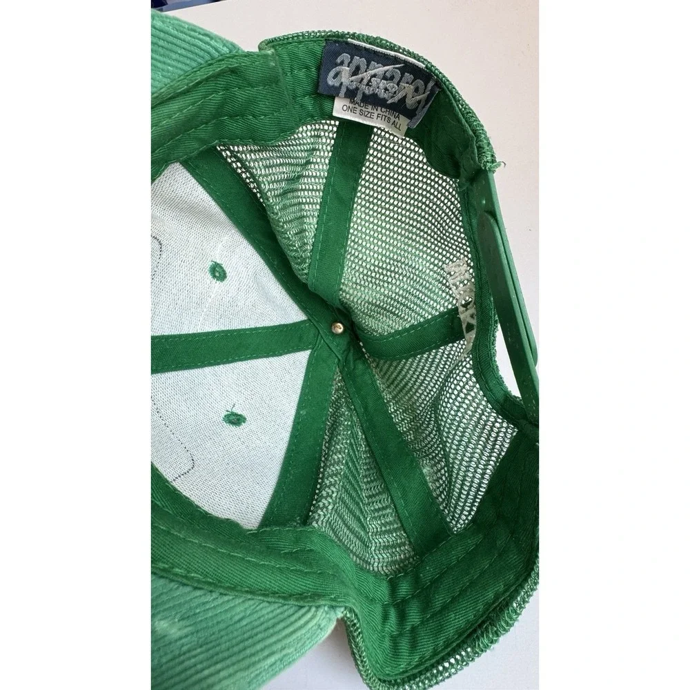 Mickeys Fine Malt Liquor Green Adjustable Hat One Size Fits Most
